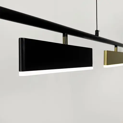 Удлиненный светильник на 3 модуля длиной 110 см Line F | Ст. NO7-1100 - фото 2