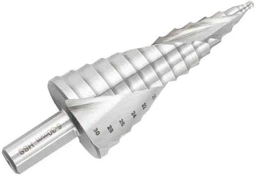 Сверло ступенчатое Wurth HSS SMARTSTEP-(D4-20MM) ZEBRA (арт. 0694450420) - фото 3