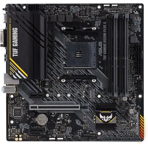 Материнская плата Asus TUF Gaming A520-PLUS II sAM4 A520 4xDDR4 HDMI DVI D-Sub mATX - фото 5