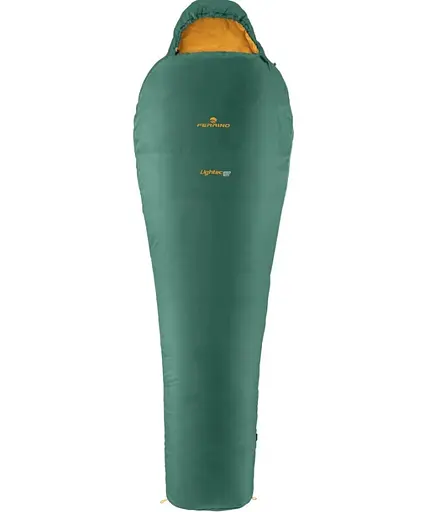Спальный мешок Ferrino Lightec SM 850/+4°C Green/Yellow Left (86651IVV) - фото 1
