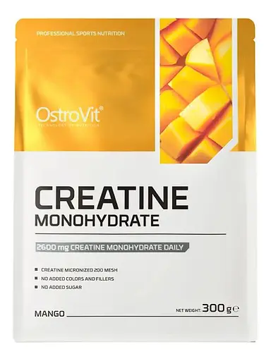 Креатин OstroVit Monohydrate Mango 300 г - фото 2