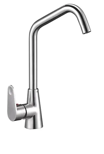 Смеситель для кухни Solone JAT4-A094 однорычажный Нержавеющая сталь 30412 - фото 1