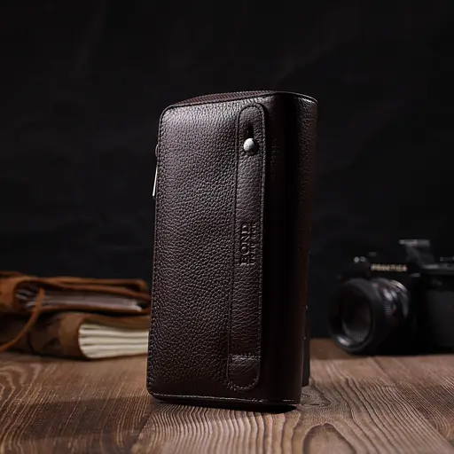 Шкіряна чоловіча сумка Bond 19,5х10х4 см sum0023562 - фото 7