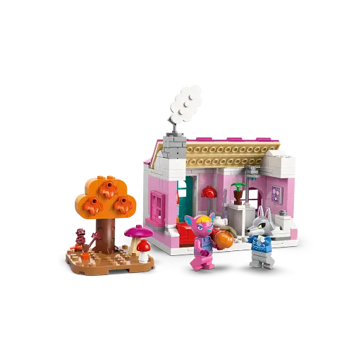 Уценка. Конструктор LEGO Animal Crossing Творческие дома: сезоны развлечений 814 деталей (77057) - фото 6