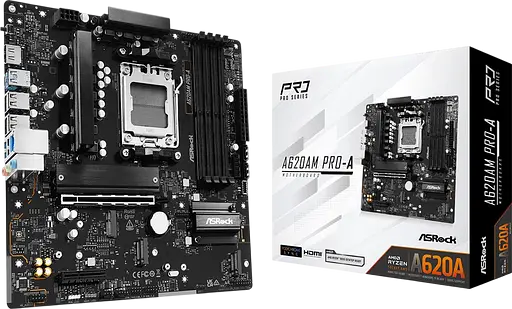 Материнская плата ASRock A620AM PRO-A Socket AM5