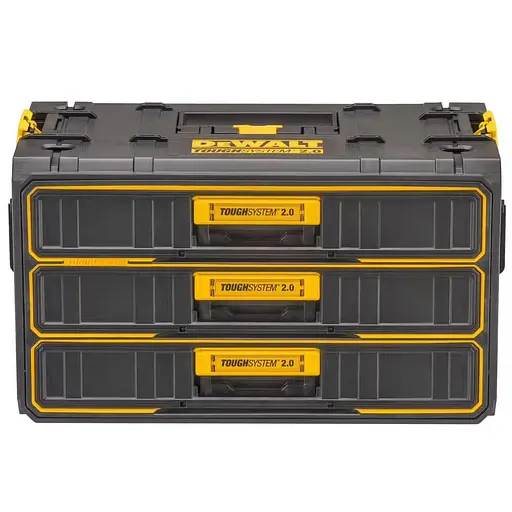  Ящик DeWalt Toughsystem 2.0 модуль на 3 ящика 555х355х305 мм (DWST08330-1)