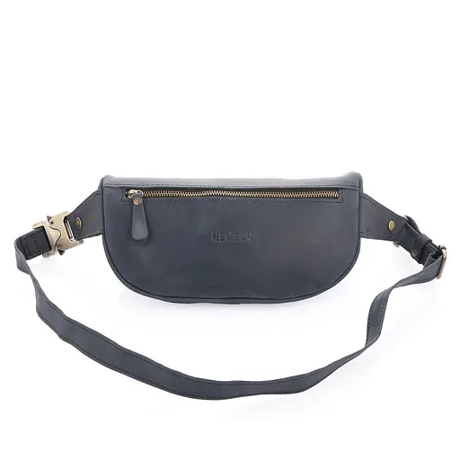 Шкіряна чоловіча сумка Newery 13х26х7 см sum0023824 - фото 2