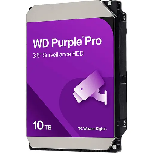 Жорсткий диск WD Purple Pro 10Tb 7200/256Mb TA III WD102PURP - фото 1