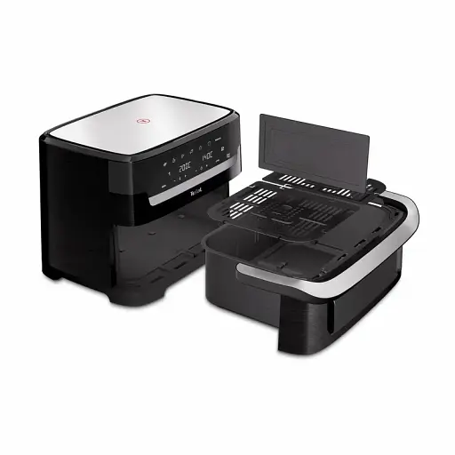 Аэрогриль Tefal Dual Easy Fry Flex 2700 Вт черный (EY9228E0) - фото 2