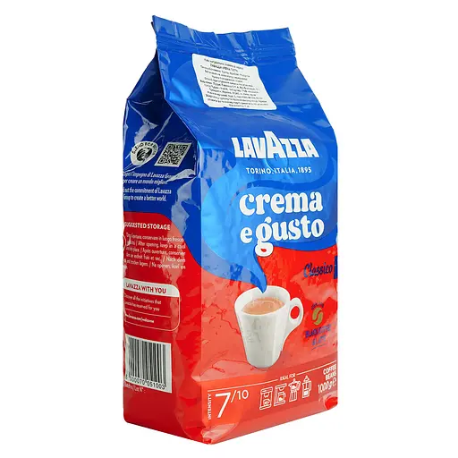 Кава в зернах Lavazza Crema E Gusto Classico 1 кг - фото 3