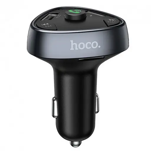 Автомобильный FM-модулятор Hoco E51 + Bluetooth (2USB+PD) - фото 4
