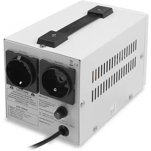 Стабилизатор напряжения Volt Polska AVR 500VA 8-11% - фото 3