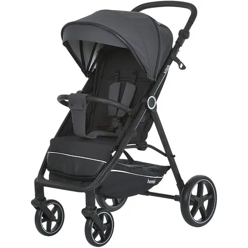 Детская прогулочная коляска-книга Bambi M 5723 Viva Ash gray Серая