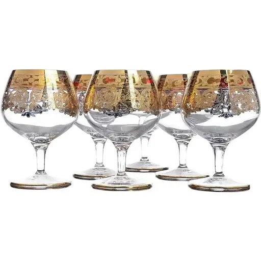 Набір келихів для бренді коньяку Lora Парма 230 мл 6 шт. NGC73SETBRANDY