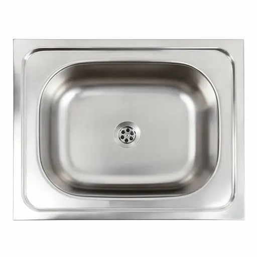 Кухонная мойка из нержавеющей стали Platinum 4050 (0,4/120 мм), Нержавеющая сталь - фото 1