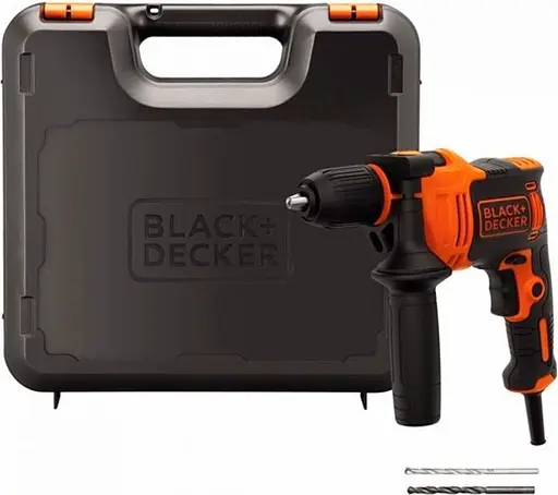 Дриль ударна Black+Decker BEH550K-QS (BEH550K) (89290) - фото 3