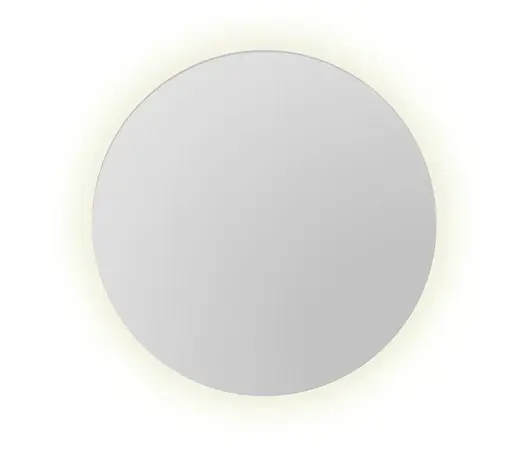 Дзеркало Volle Luna Ronda кругле 60 см, з контражурним підсвічуванням, без вимикача хром 1648.50076600, Хром - фото 1