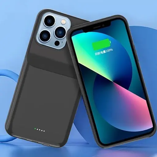 Чохол-акумулятор XON PowerCase Wireless для iPhone 13 Pro 8000 mAh Чорний (PCBW1113380B 1165) - фото 1