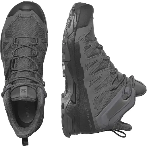 Ботинки Salomon X Ultra Forces Mid GTX 5 Wolf/black/black - фото 5