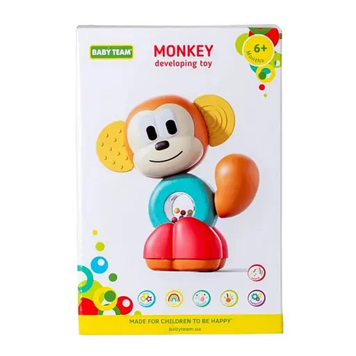 Дитяча розвиваюча іграшка "Мавпа" 8609 - фото 2