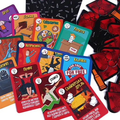 Настільна гра "Пекельна перестрілка" Vladi Toys VT8077-17 українська мова - фото 4