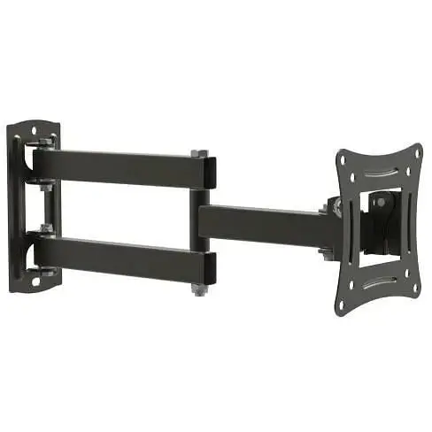Настенный крепеж LCD/Plasma TV 14-29" Walfix R-283B цвет черный, до 20 кг, VESA: 100x100 мм, наклон: -15º ~ +5º, поворот: до 180 - фото 1