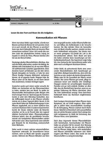 TestDaF Musterprufung 3. Heft mit CD. Test Deutsch als Fremdsprache - фото 13