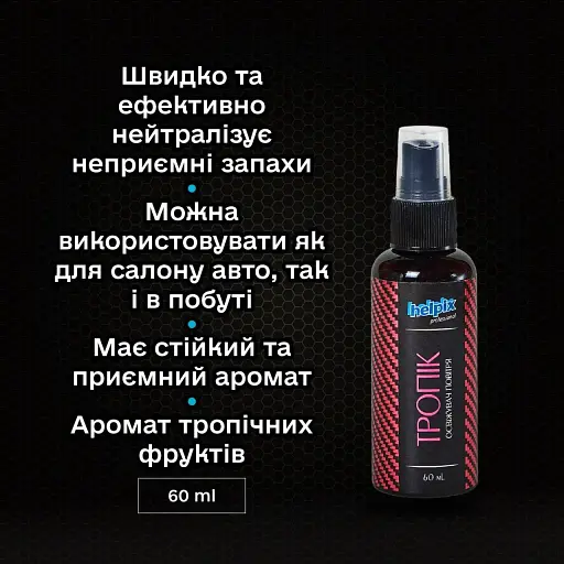 Ароматизатор салона авто  Helpix Тропик 60 мл - фото 2