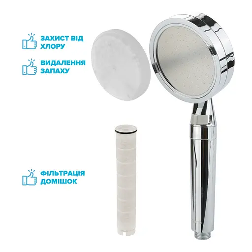 Фильтрующая душевая лейка Drop SPA1F-NANO100F с Nano SPA потоком и фильтром - Экономия 66% - фото 2