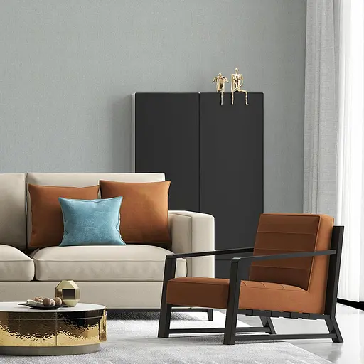 Самоклеящаяся виниловая плитка в рулоне 600х3000х2мм Светло-серое полотно Мат SW-00002033 - фото 6