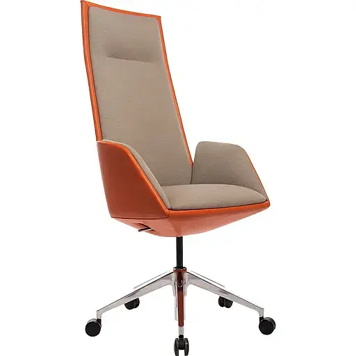 Офісне крісло GT Racer X-1916 FABRIC, жовто-помаранчеве (X-1916 FABRIC Orange/Flaxen) - фото 1