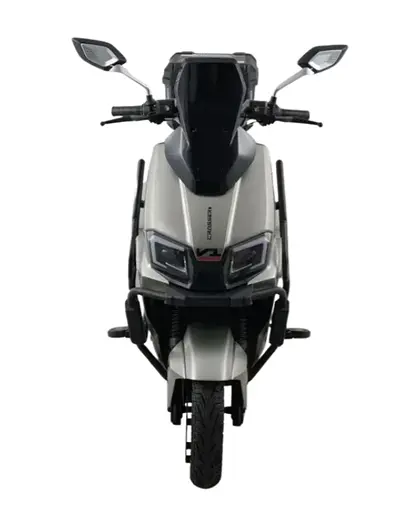 Електроскутер Двомісний Crosser V1 PRO (2000W 76.8V/30Ah) Зелений - фото 2