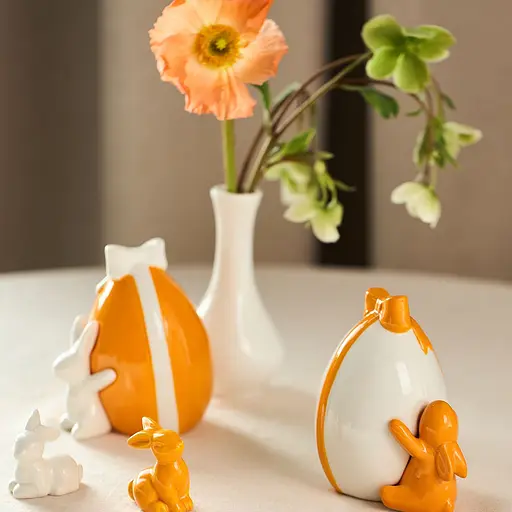 Статуэтка декоративная MBM HOME Апельсиновый кролик белый (DH-ST-41 WHITE) - фото 9