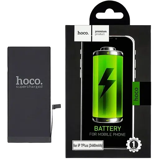 Акумулятор Hoco для Apple iPhone 7 Plus, посилений (3440mAh)