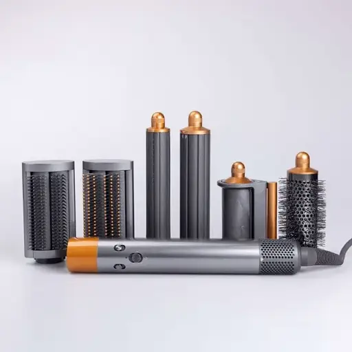 Фен-стайлер для волосся Smart X Airwrap Complete Long насадок 6в1 мультистайлер 3 режими 1300Вт сірий - фото 2
