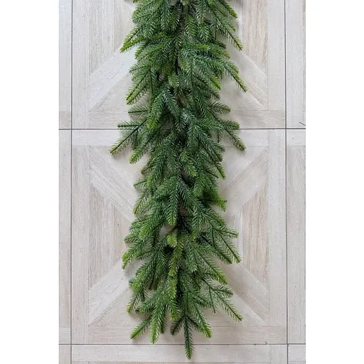 Хвойна гірлянда Hvoya Forest лита зелена з салатовими кінчиками (5 шт. x 2 м) - фото 7