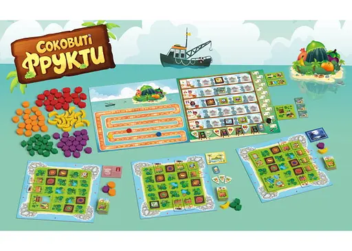 Настільна гра Games 7 Days Соковиті фрукти (Juicy Fruits) (укр.) (SF001U) - фото 12