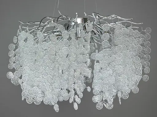 Сучасна кришталева люстра Гліцинія - фото 1