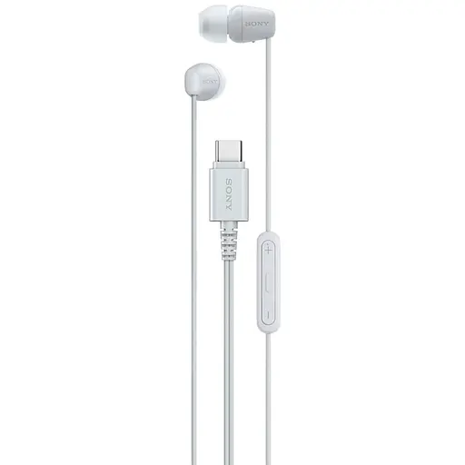 Наушники In-ear IER-EX15C USB-C, Mic, Белый Sony teh0024846 - фото 1