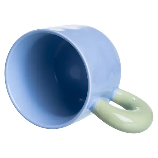 Кружка фарфоровая LABUBU Bring Joy 400 мл голубой FM-22C - фото 4