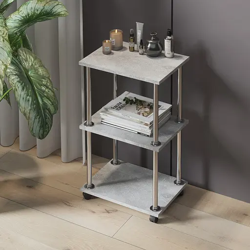 Полка стеллаж Vays на колесиках косметологическая тележка D-9 - фото 5