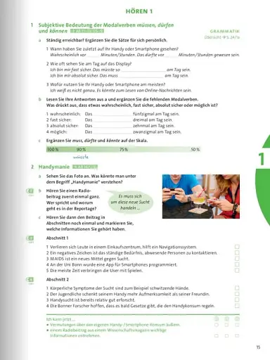 Sicher! C1.1 Kurs- und Arbeitsbuch Lektion 1-6 mit Audio-CD zu - фото 6