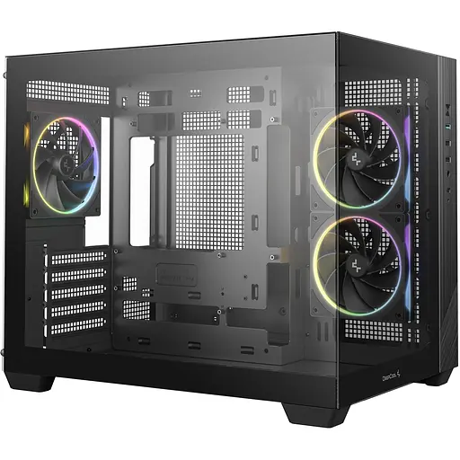 Корпус DeepCool CG330 3F Black (R-CG330-BKNGM3-G) без БЖ - фото 11