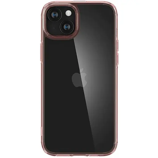 Противоударный прозрачный чехол Spigen Ultra Hybrid для iPhone 15 Rose Crystal ACS06795 - фото 6