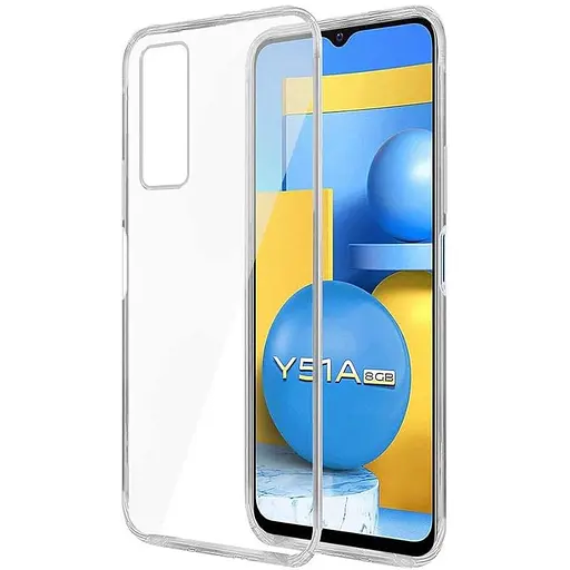 TPU чехол Epik Transparent 1.5 mm для Vivo Y51a Бесцветный прозрачный