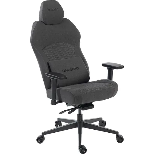 Крісло ігрове GamePro GC775G Grey fabric (GC775G) - фото 3