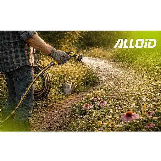 Шланг армированный 4-х слойный Alloid Building Tools Amber Hornett 3/4" 50 м (WH-63324) - фото 9