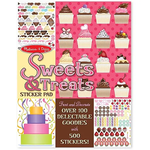 Набор наклеек Melissa & Doug Мои сладости (MD4239) 