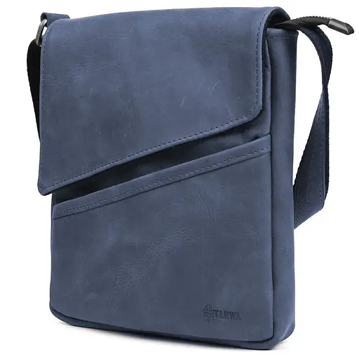 Шкіряна чоловіча сумка TARWA 22х25,5х4 см nsa0001161 - фото 3