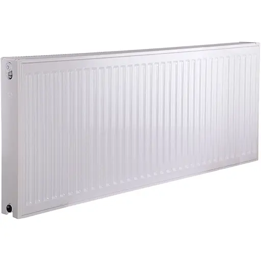 Радіатор сталевий панельний Optimum 22 низ/справа 500x1200 (без INNER) 000022035, Білий - фото 1